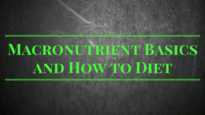 Macronutrient Basics and How to Diet