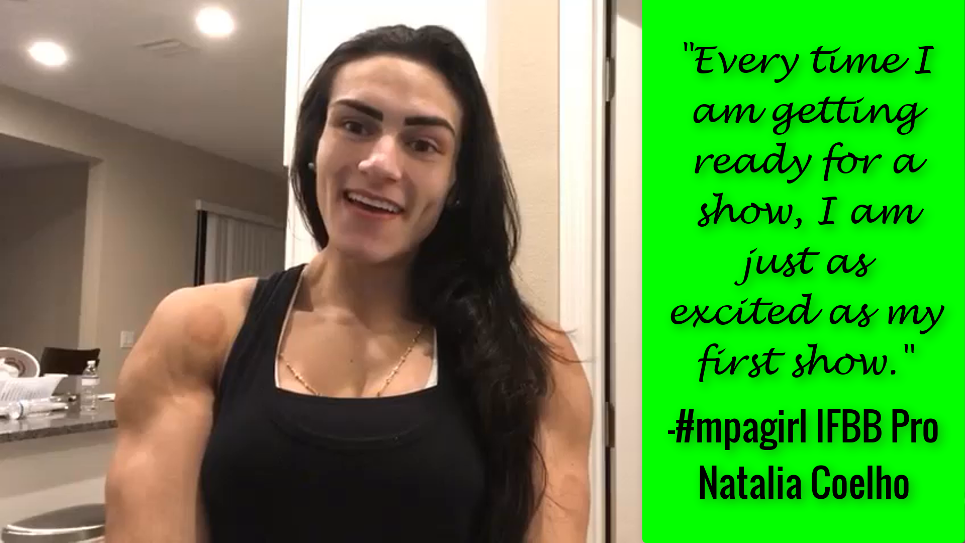 IFBB Pro Natalia Coelho: Almost Show Time