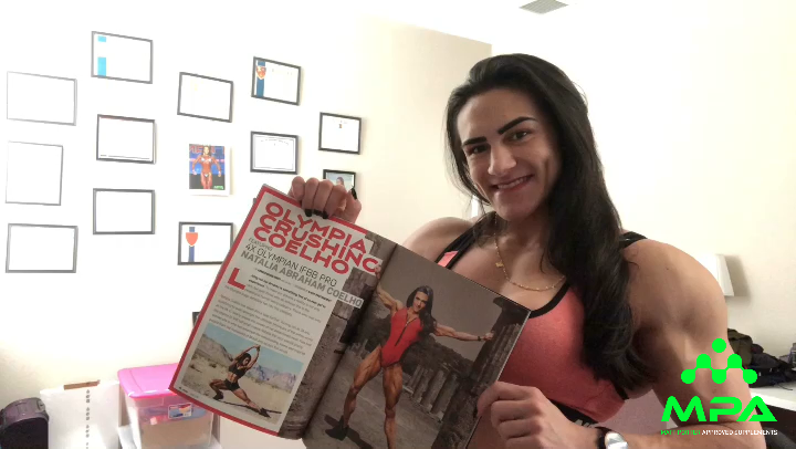IFBB Pro Natalia Coelho Featured in FLEX Magazine