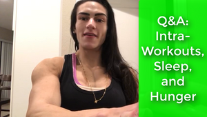 Q&A with IFBB Pro Natalia Coelho: Intra-workouts, Sleep, and Hunger