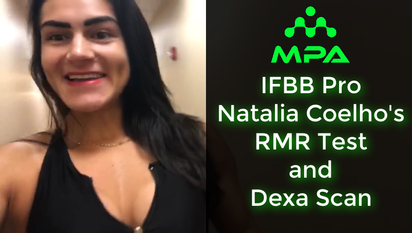 IFBB Pro Natalia Coelho Gets her RMR tested and a Dexa Scan