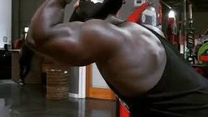 Workout with IFBB Pro Terrence Ruffin: ARM DAY OVERHEAD TRICEP EXTENSION