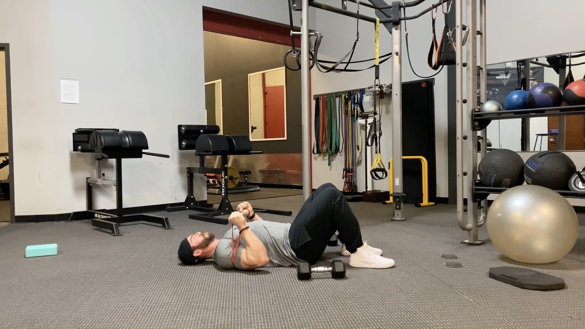 At Home with Adam Bisek: Push Day Workout